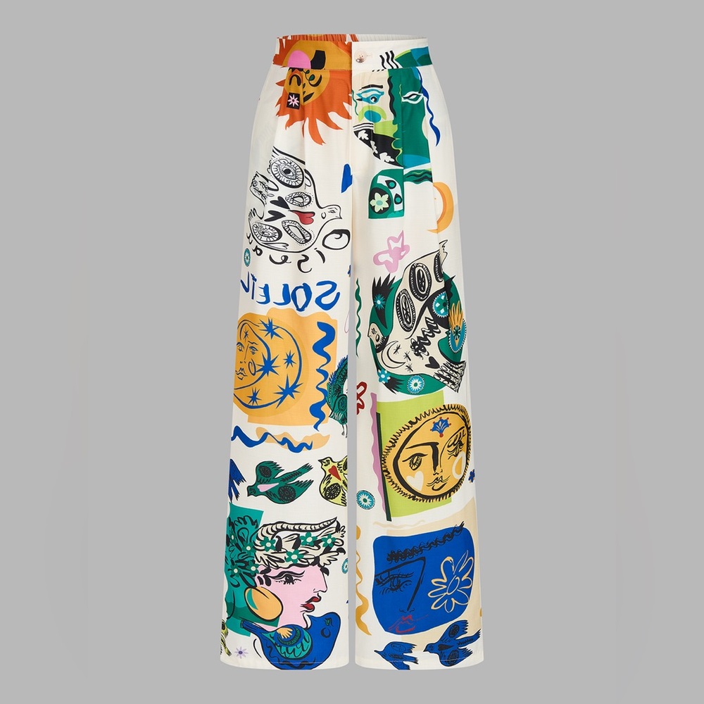 Commense Graphic Print Top+Pants Set - Picture 6 of 6
